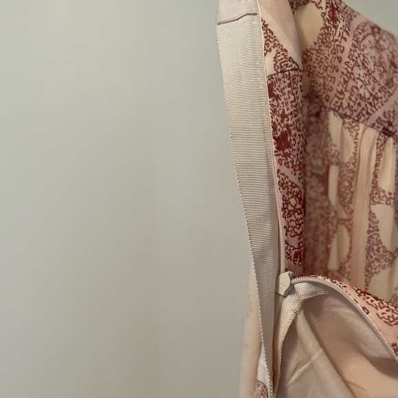 Ann Taylor Peachy Pink Paisley Skirt - Picture 9 of 9